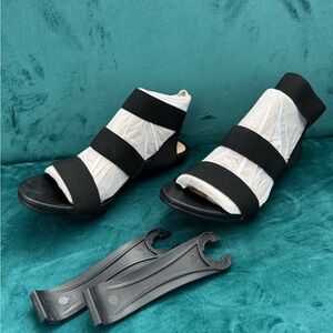 Pashion Footwear Black Adrianna Sandals